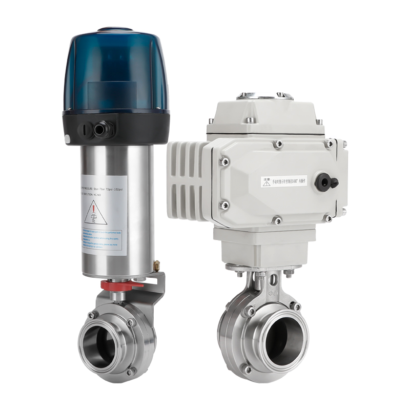Pneumatic Manual Electric Stainless Steel Manifold Press Sanitary Pressure Wafer Flange 3 Way Butterfly/Ball/Safety Relief/Reducing/ Regulating /Diaphragm Valve