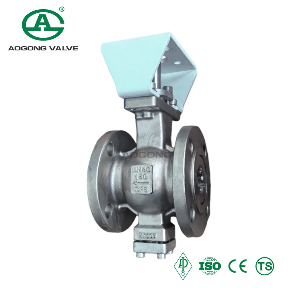 V-Type Ball Valve Structure