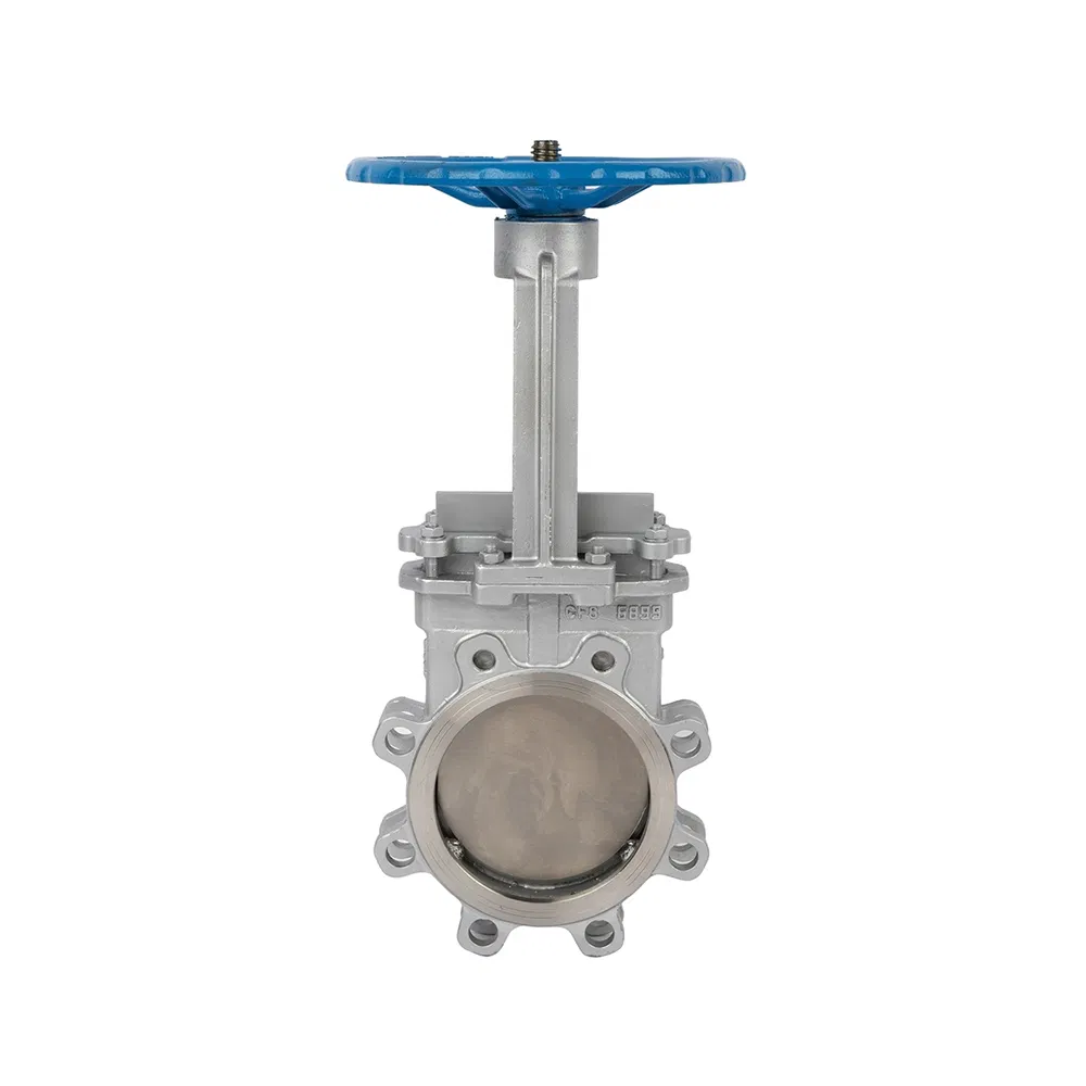 Pneumatic-Operated Pz43 Advanced Type Unidirectional Sealing Knife Gate Valve for Sugar Processing