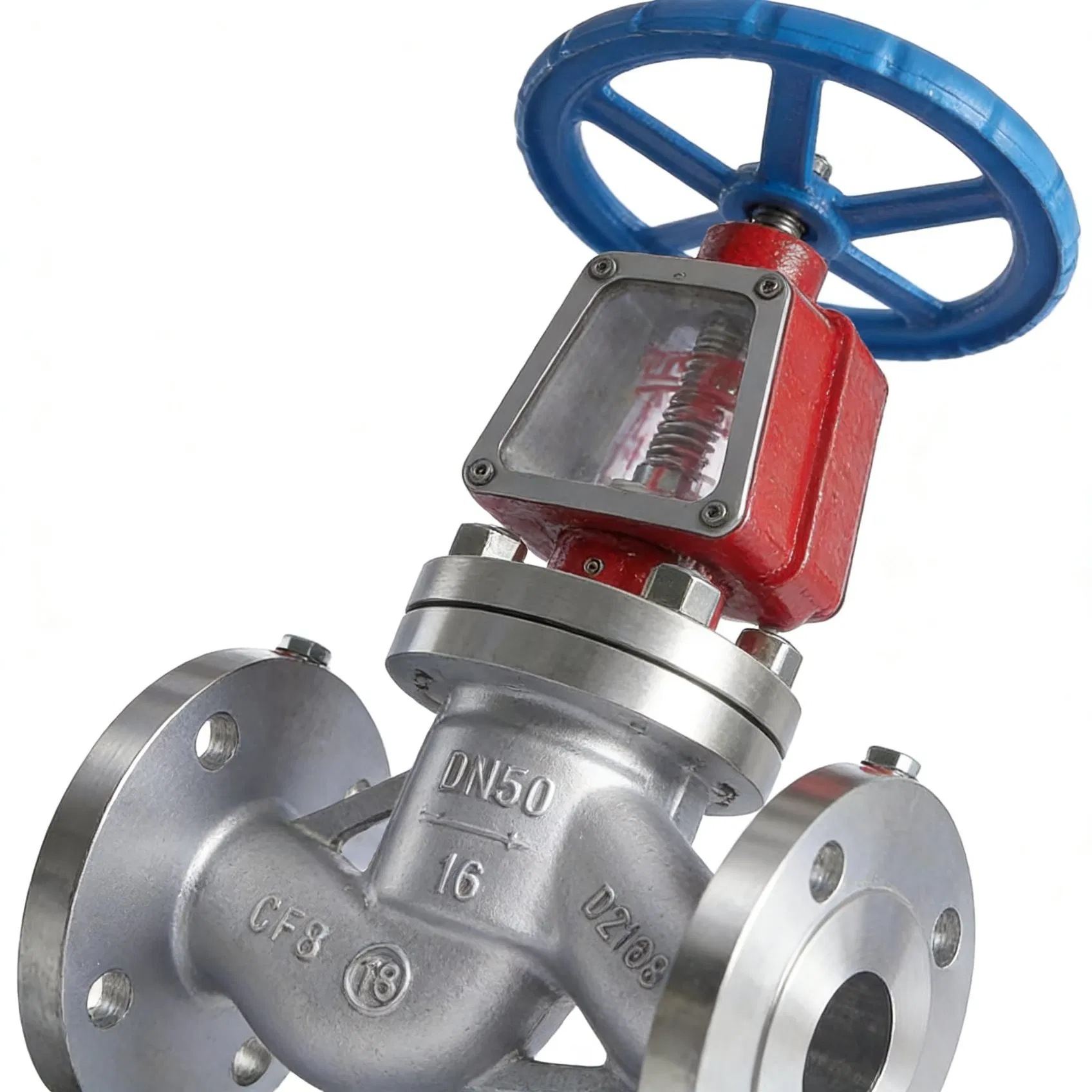 High-Purity Oxygen Service Globe Valve with Cryogenic and High-Pressure Seal Design