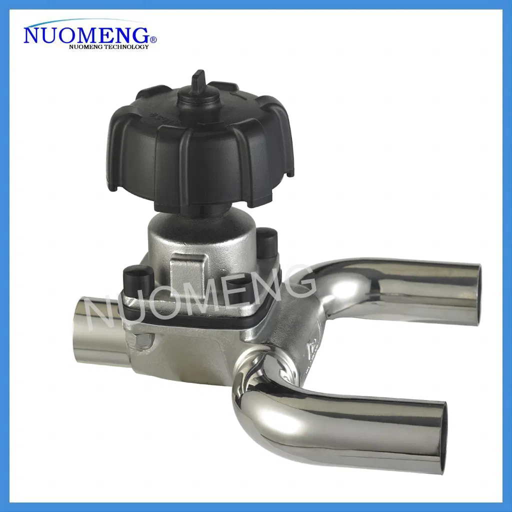 Sanitary Stainless Steel Manual Welded Diaphragm Valve (3A-No. RG2102)
