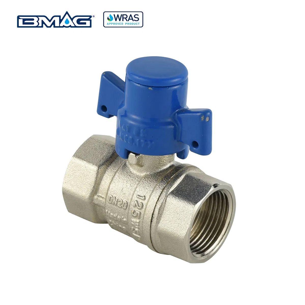 Anti-Theft Water Use Key Lock Nut Safety Ball Valve for Water Meter