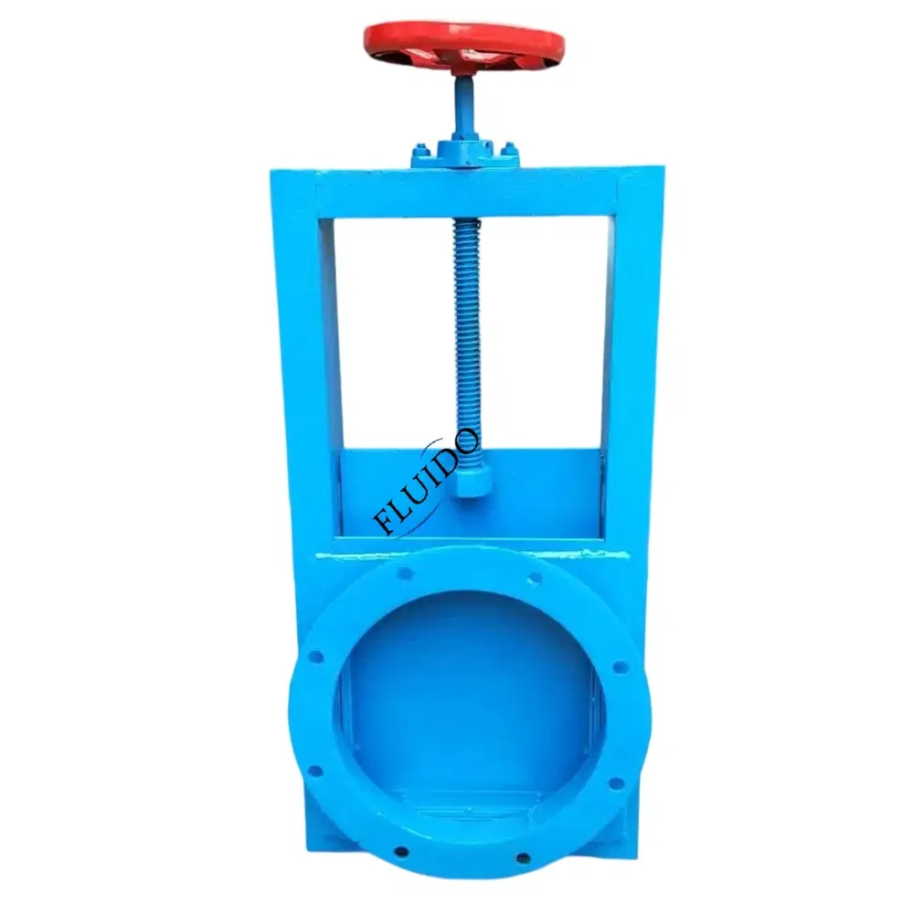 Square Type Flange Knife Gate Valve Hydraulic Electric Manual Pneumatic Sluice Knife Gate Valve