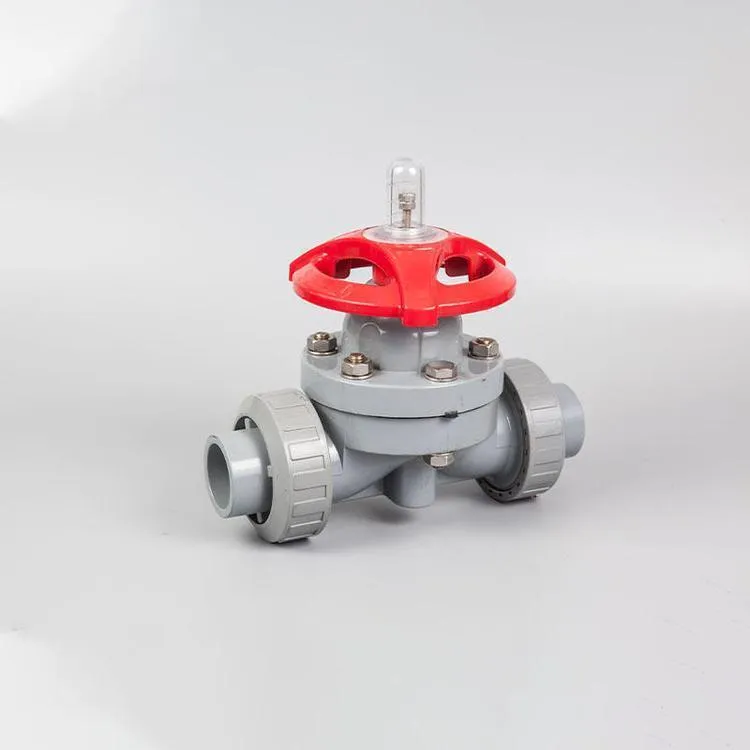 Full Plastic Socket Fusion Diaphragm Valve