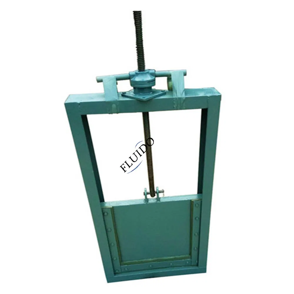 Square Type Flange Knife Gate Valve Hydraulic Electric Manual Pneumatic Sluice Knife Gate Valve
