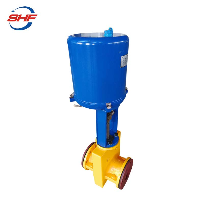 API DIN Standard Natural Rubber Sleeved Aluminium Alloy Manual Pinch Valve