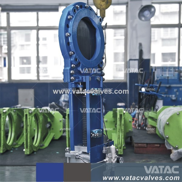Wafer &amp; Lug Stainless Steel or Cast Iron Electric and Pneumatic Slurry Sluice Knife Gate Valve