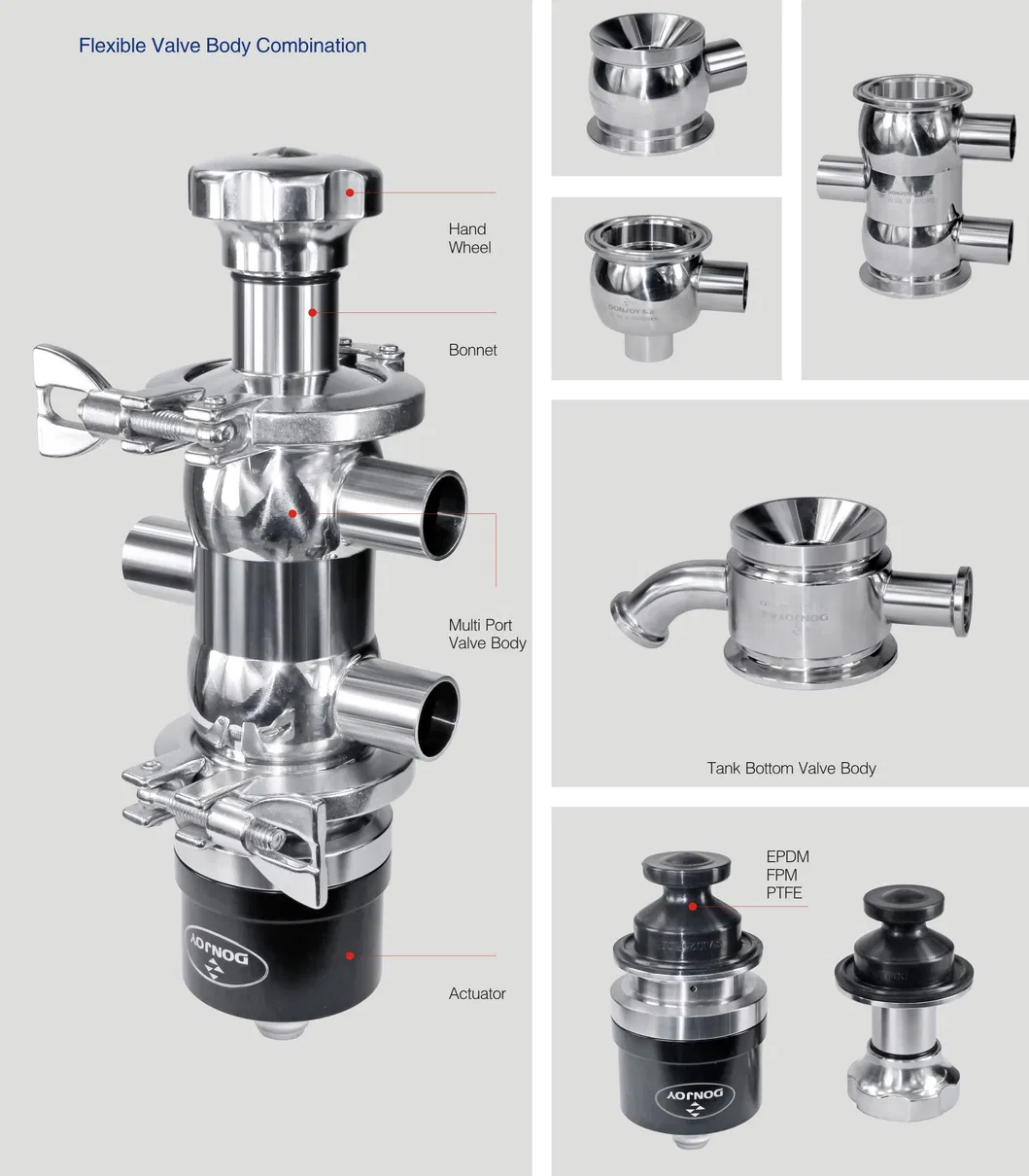 Pneumatic Radial Diaphragm Valve Detail 5