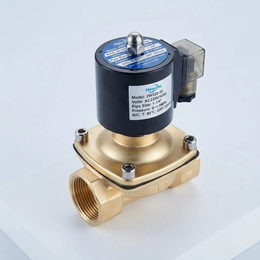 Brass Direct Acting 24V Water Solenoid Valve