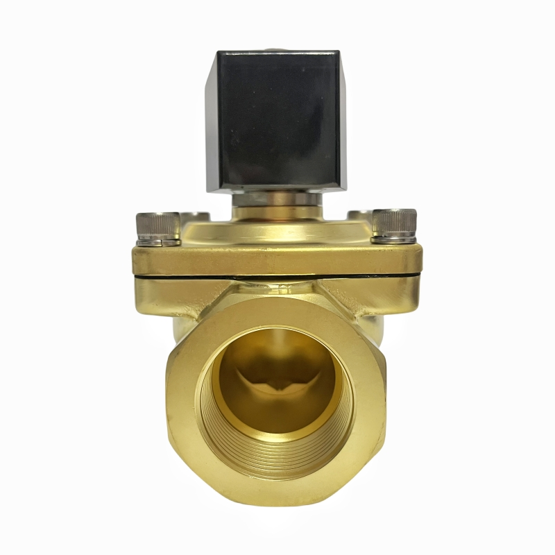 Brass 35mm 5/4 1-1/4 Normal Closed 10bar 0-Differential Pressure Direct Acting DIN 2/2way Outdoor Industrial DC24V Solenoid Water Valve