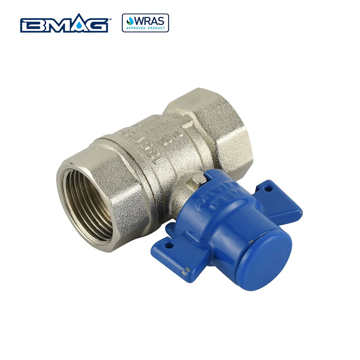 Anti-Theft Water Use Key Lock Nut Safety Ball Valve for Water Meter