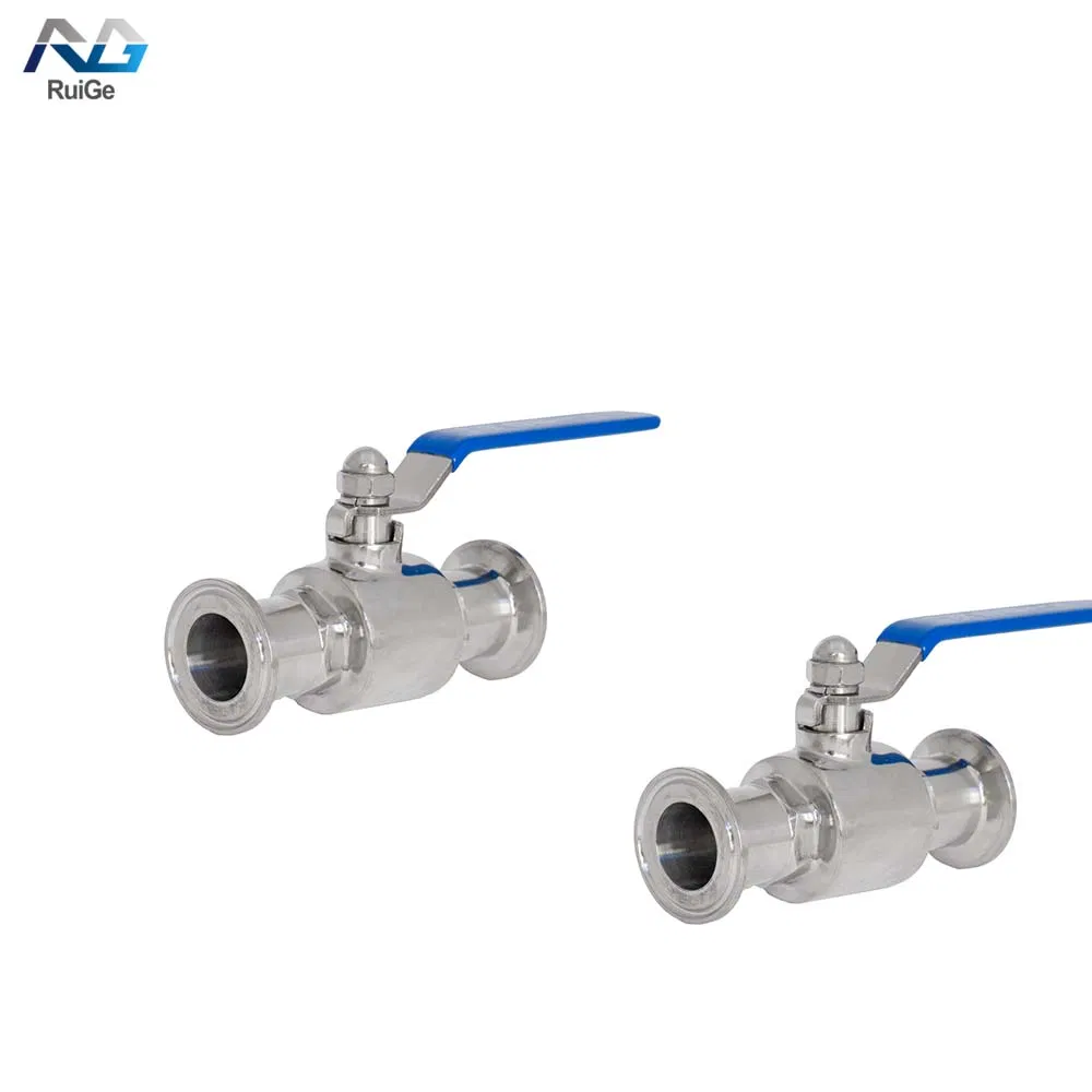 304 316 Stainless Steel Sanitary Quick-Clamp Ball Valve