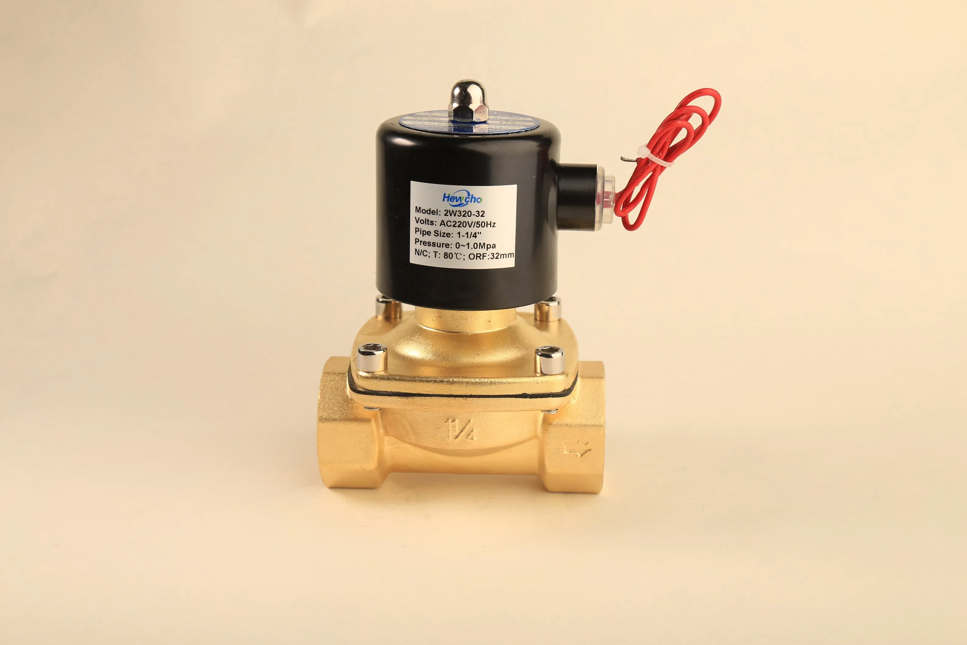 Brass Direct Acting 24V Water Solenoid Valve