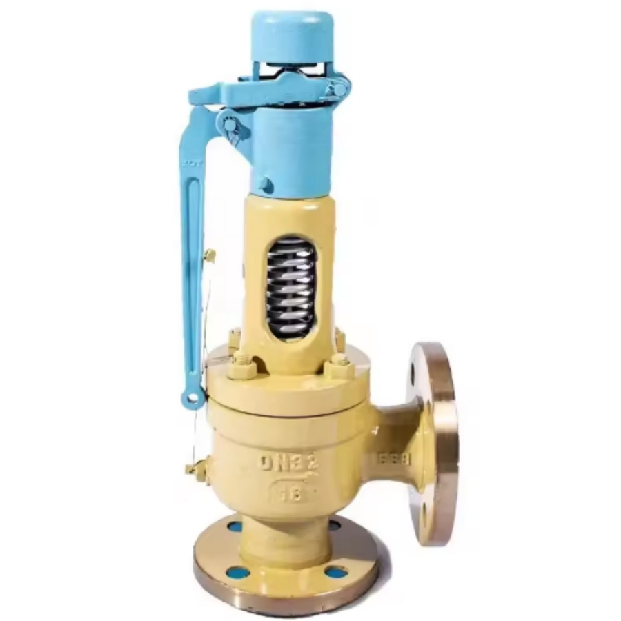 ANSI B16.34 Pn25 Mining Vessel Overpressure Protection Spring Slightly Opened Closed Safety Valve