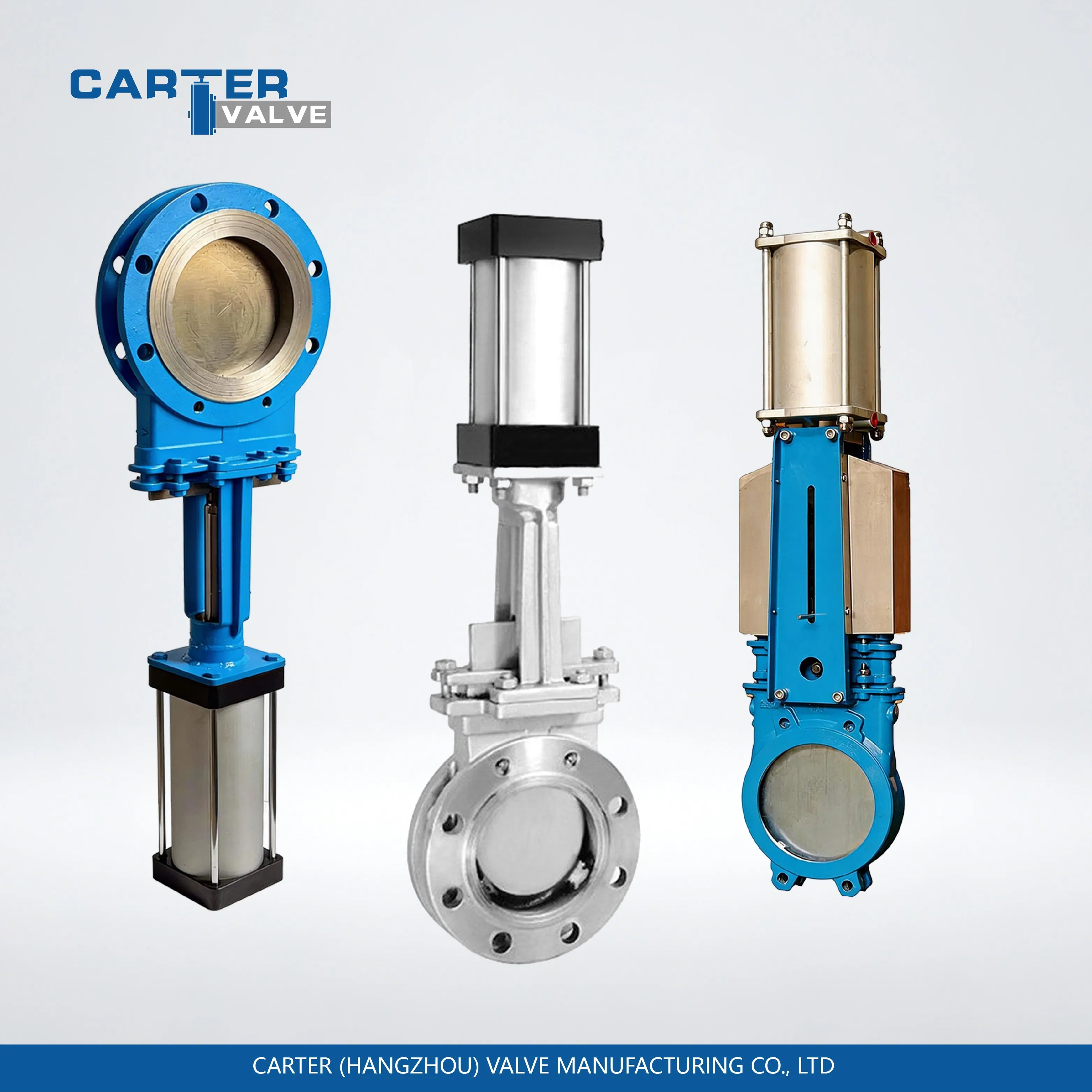 Slide Gate Valve Knife Gate Valve Pulp Valve Slurry Valve Sluice Valve Ggg50 Flanged FF Pneumatic Rising Stem Slurry ANSI API