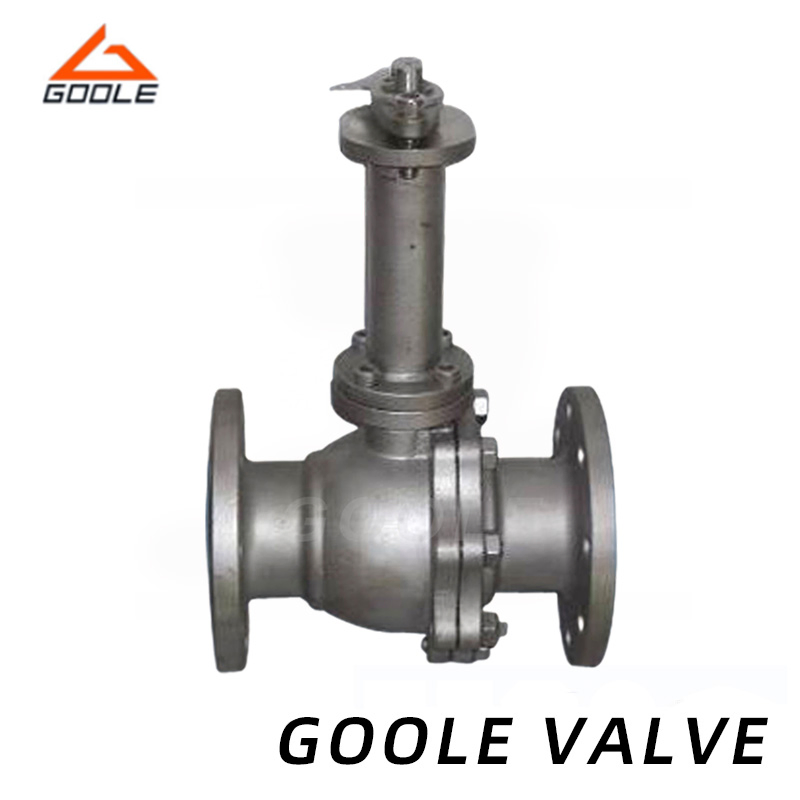 Cast Steel Flanged Extended Stem Cryogenic Ball Valve (GADQ41F)