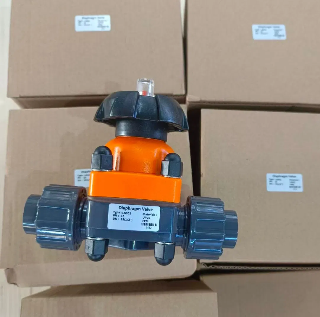 Durable Metering Pump Featuring UPVC Diaphragm Valve