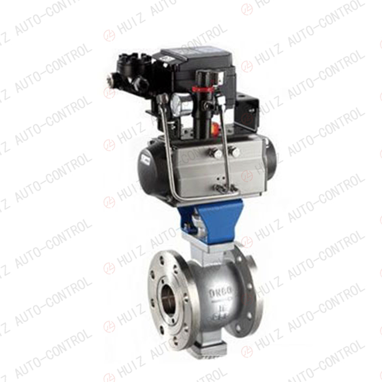 Pneumatic Segment Ball Valve for Flanged End