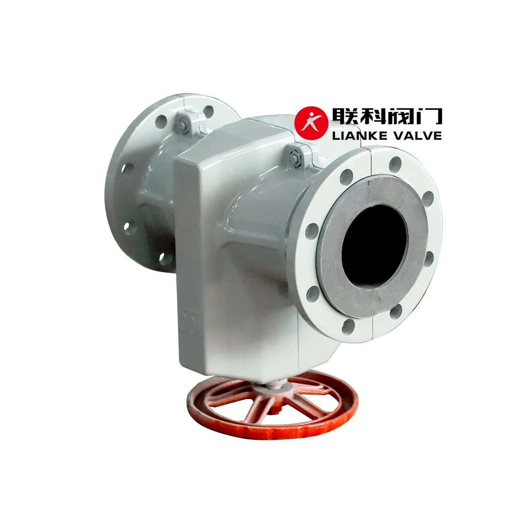 Aluminum Alloy Flange Pinch Valve DN150