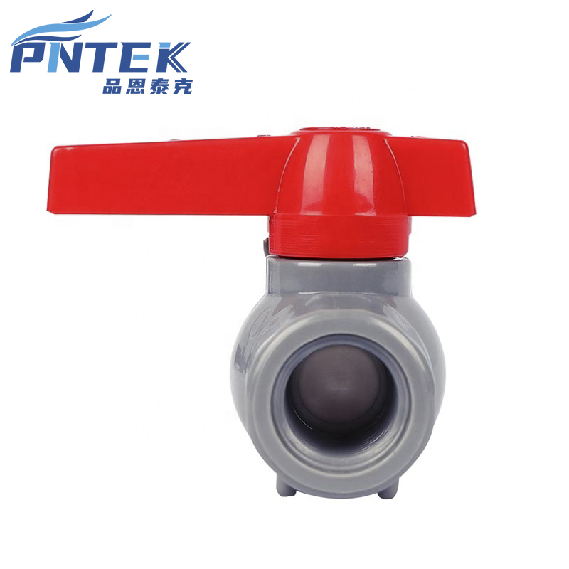 PVC Octagonal High Quality Socket Thread Segment Ball Valve Suction Control