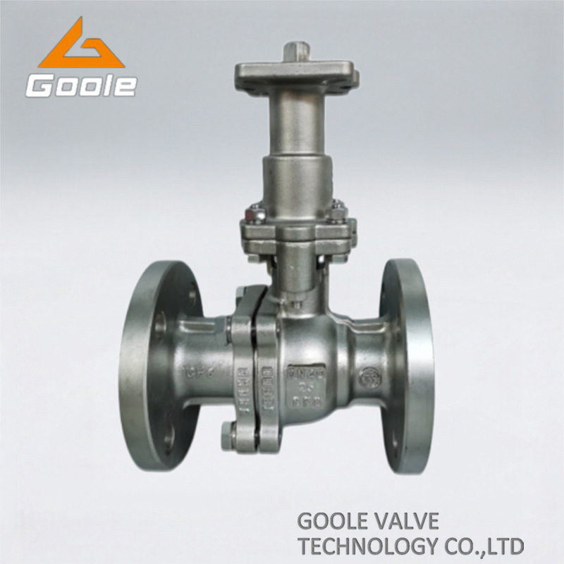 Manual Flanged Ends Cryogenic Ball Valve with Extended Stem