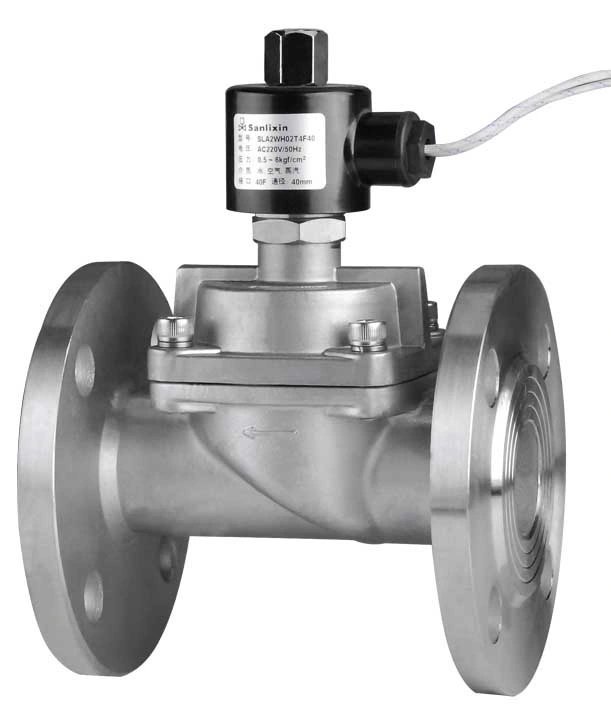 Stainless Steel Piston Water Gas Normally Open Diaphragm Valve (2/2-WAY)