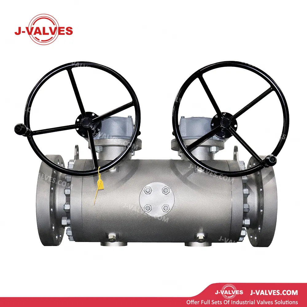 Forged High Pressure Cryogenic Double Block and Bleed (DBB) Ball Valve - Full Bore, Dual Ball &amp; Dual Phase Seal, Flanged Ends -Stainless Steel/Duplex Ss/Inconel