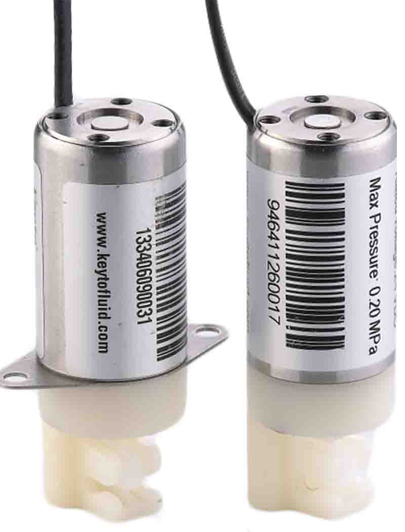 Two Channel Pinch Valve, Silicone Tubing, 1213 Series