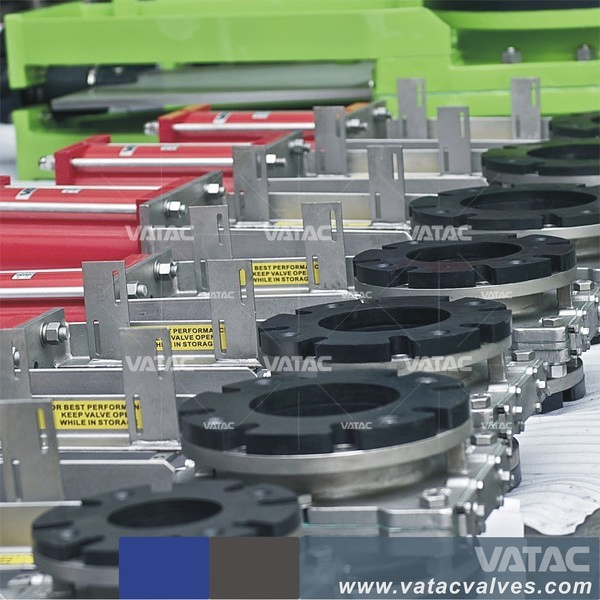Wafer &amp; Lug Stainless Steel or Cast Iron Electric and Pneumatic Slurry Sluice Knife Gate Valve