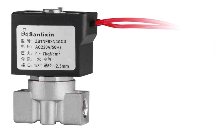 2 Way Brass Water &amp; Air Direct Acting Solenoid Valve