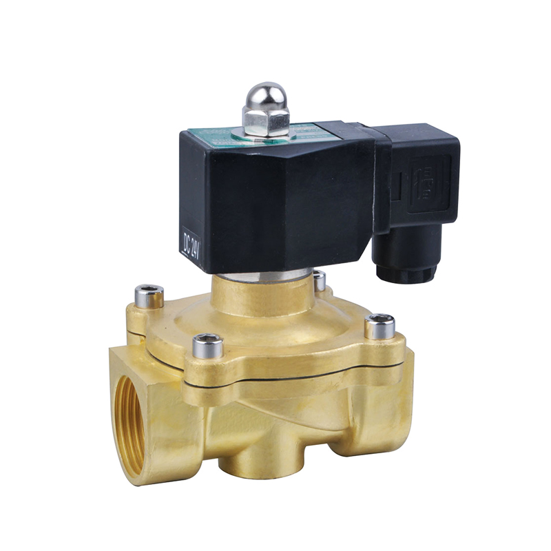 1.5 3 Inch 2 Way Gas Pinch Brass Auto Parts Solenoid Valve