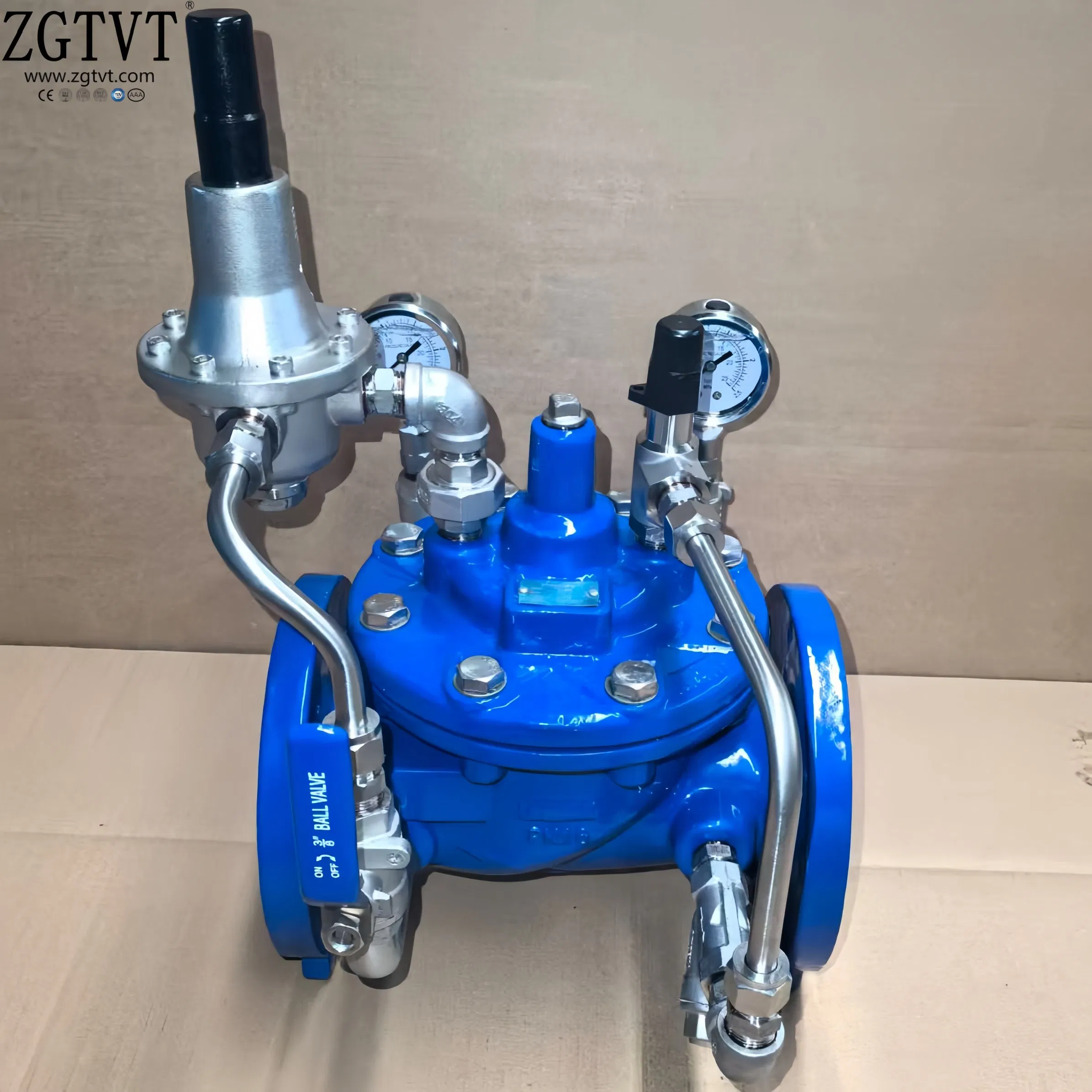 200X-16q Adjustable Pressure Reducing Relief Water Control Valve