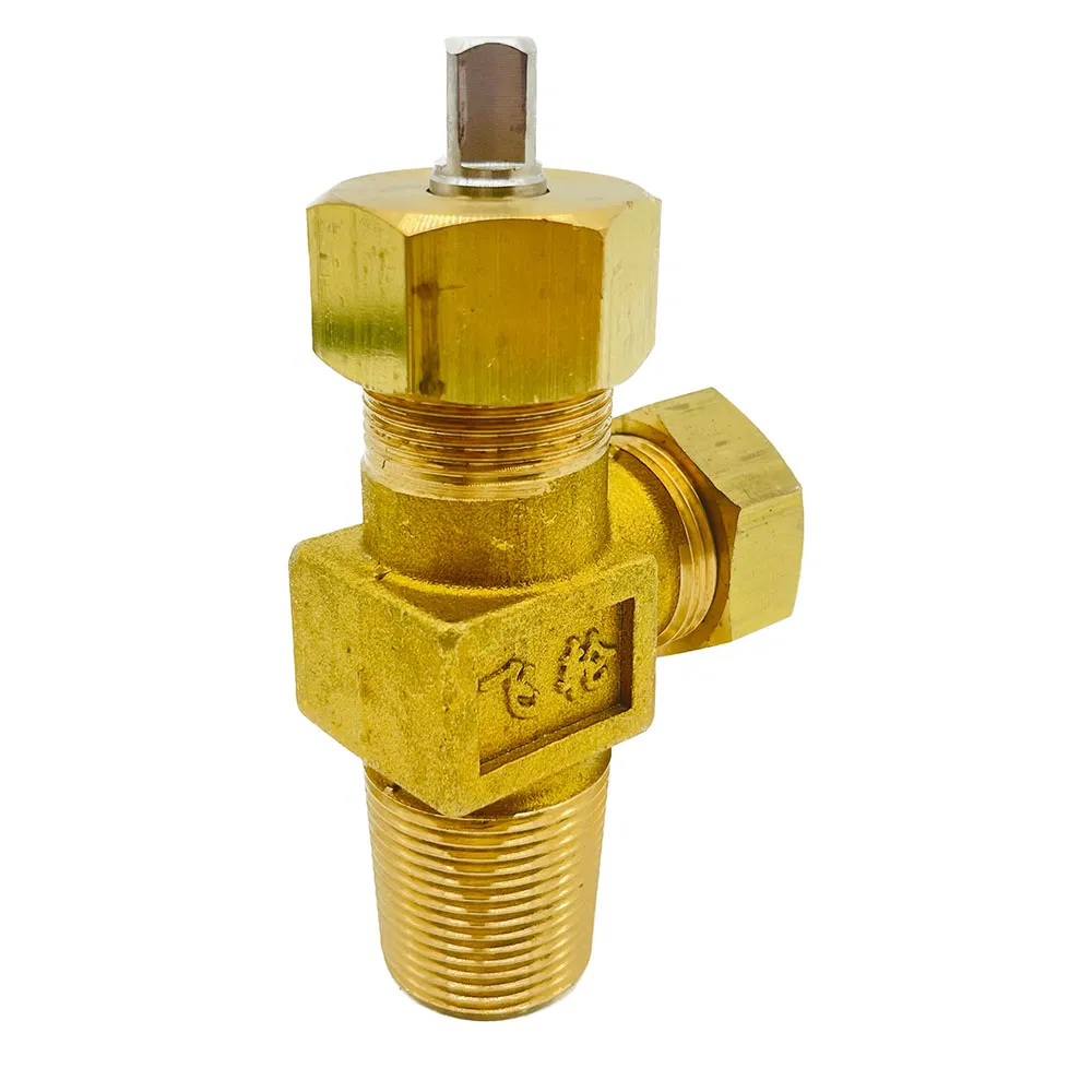 Chlorine Gas Cylinder Valve Qf-10 in Needle Type G3/4 Thread