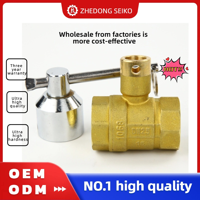 China Good Market Magnetic Cryogenic Locking Brass Globe Ball Valve Low Price Brass Lockable Ball Valve 1/2" Anti Fraud Valve for Water Meter,Gas,with Mag