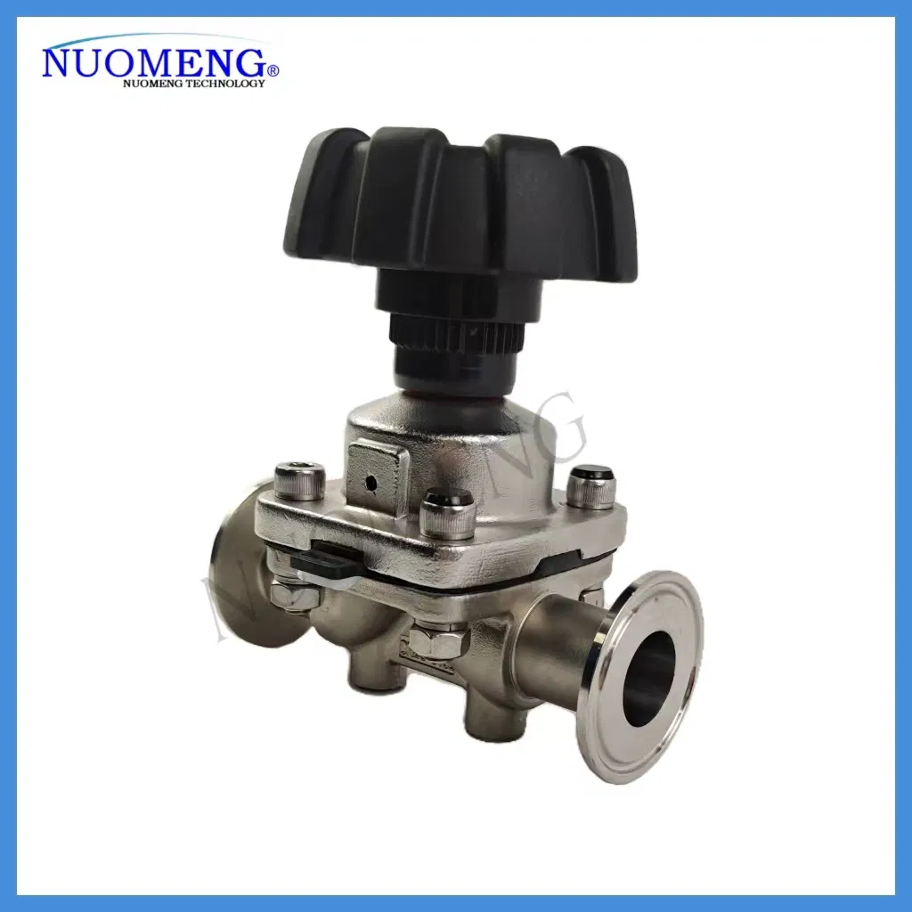Sanitary Stainless Steel Manual Welded Diaphragm Valve (3A-No. RG2102)