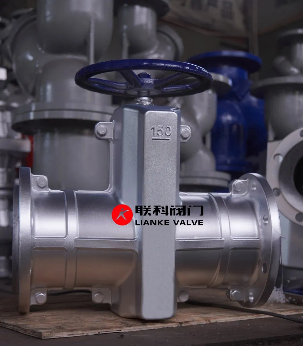 Aluminum Alloy Flange Pinch Valve DN150