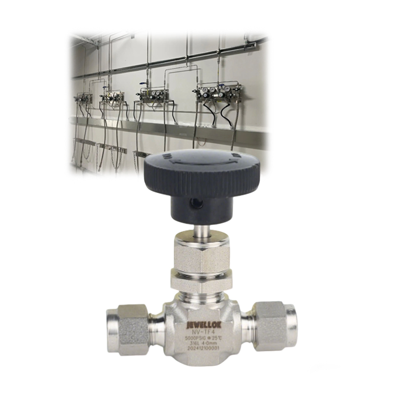 Pressure Control Panel Stainless Steel Natural Gas Flow Needle Valve Control Valve