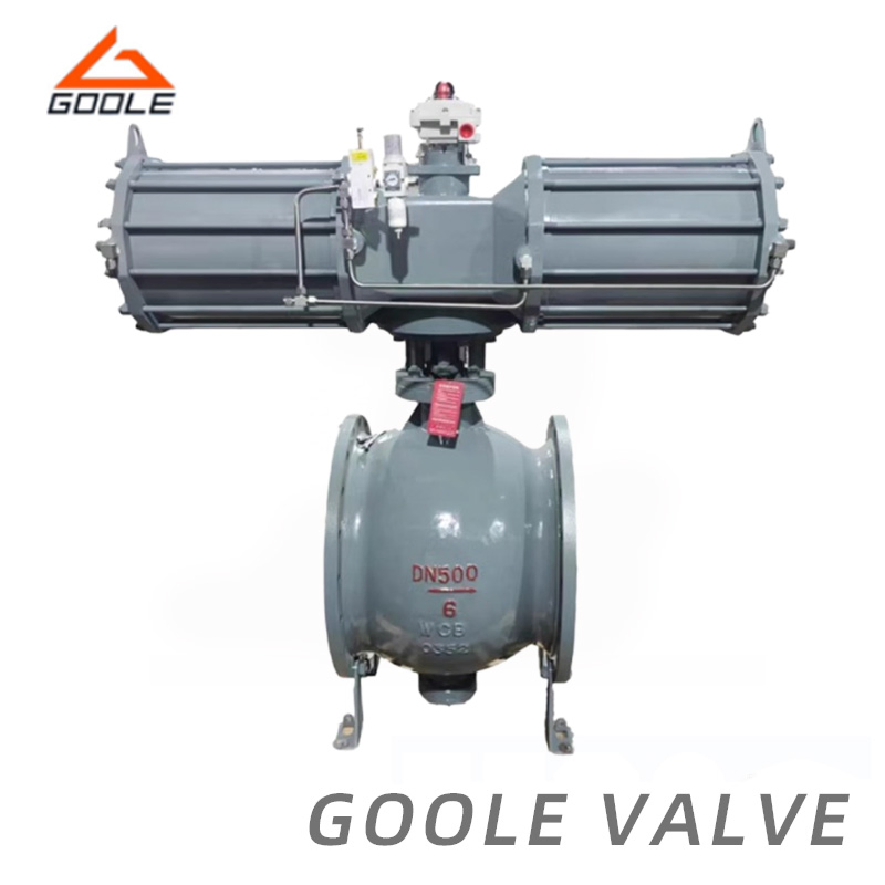 Pneumatic Actuated Forged Steel Flanged Segment Type V Port Ball Valve