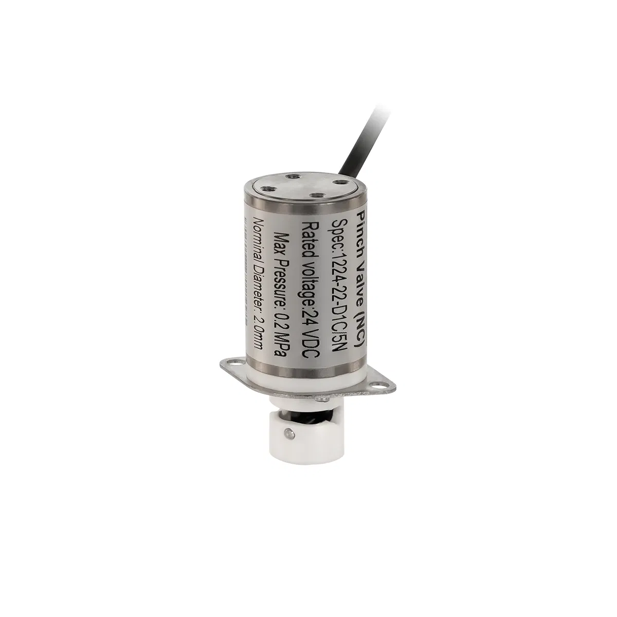 Single Channel Pinch Valve for Medical/Pharmaceutical/Laboratory Application
