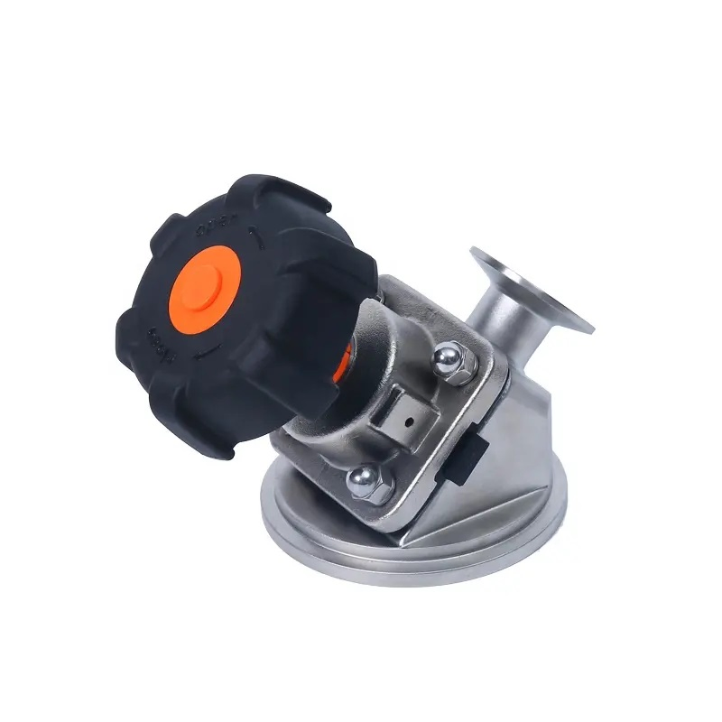 Durable 304 316 Stainless Steel Flush Tank Diaphragm Valve for Reliable Performance