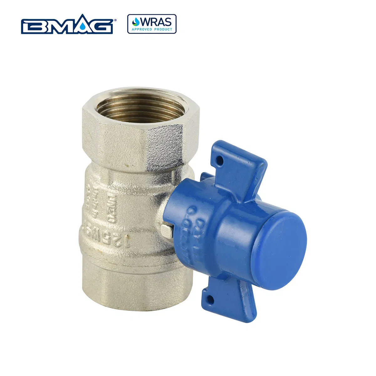 Anti-Theft Water Use Key Lock Nut Safety Ball Valve for Water Meter
