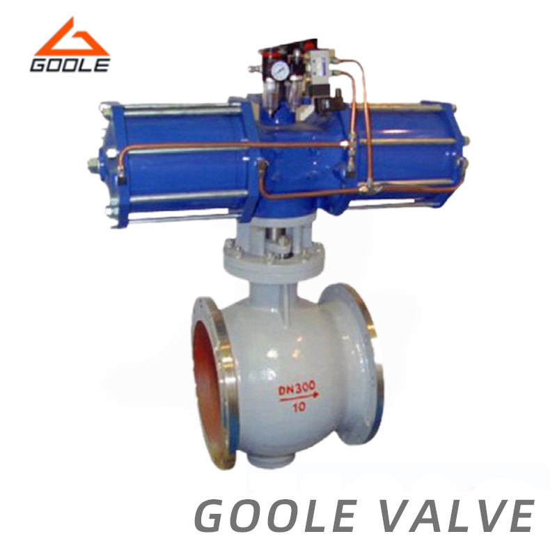 Pneumatic Actuated Forged Steel Flanged Segment Type V Port Ball Valve