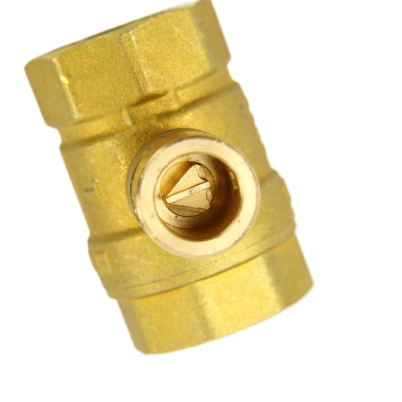 China Good Market Magnetic Cryogenic Locking Brass Globe Ball Valve Low Price Brass Lockable Ball Valve 1/2" Anti Fraud Valve for Water Meter,Gas,with Mag