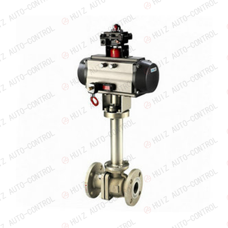 Pneumatic Segment Ball Valve for Flanged End