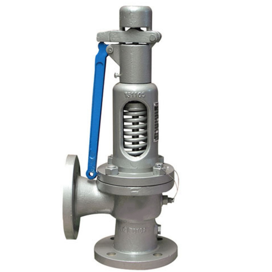 ANSI B16.34 Pn25 Mining Vessel Overpressure Protection Spring Slightly Opened Closed Safety Valve