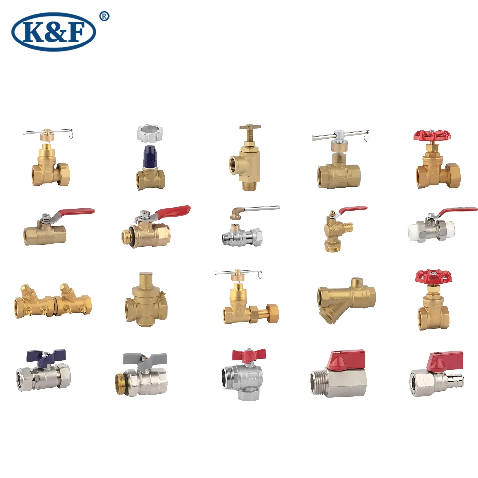 Kanaifu Customized Free Sample DN15 Brass Safety-Relief Valve for Water System