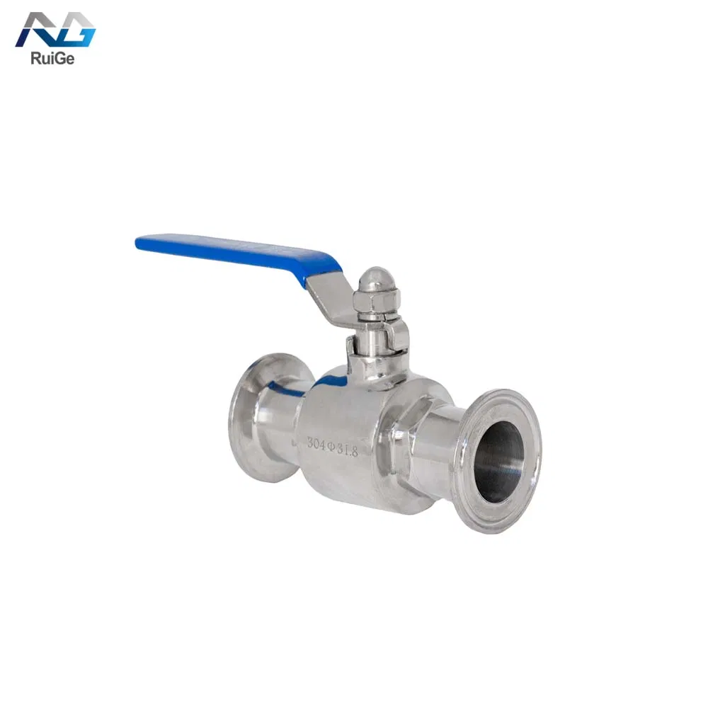 304 316 Stainless Steel Sanitary Quick-Clamp Ball Valve