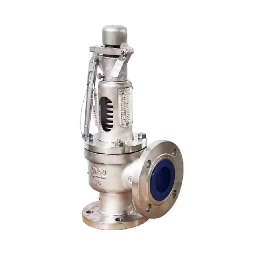 ANSI B16.34 Pn25 Mining Vessel Overpressure Protection Spring Slightly Opened Closed Safety Valve
