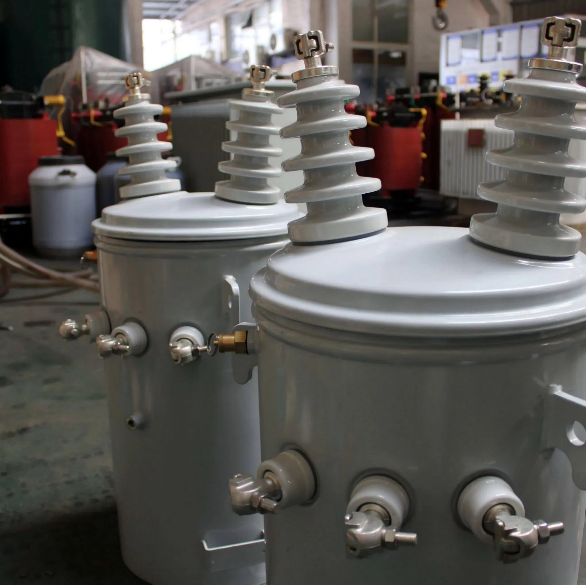15kVA 25kVA 10/0.24kv Single Phase Pressure Relief Type Low Carbon Single Phase Transformer