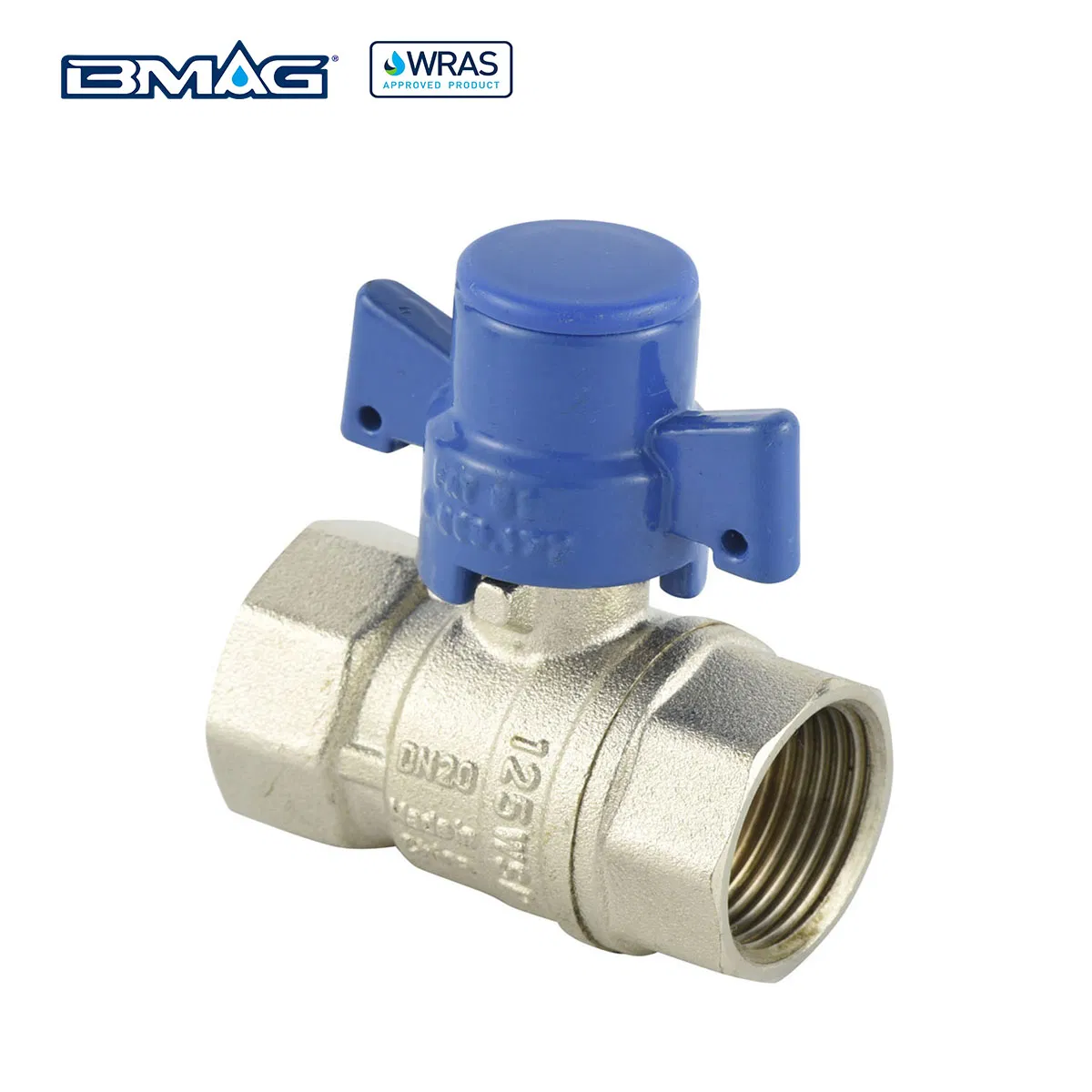 Anti-Theft Water Use Key Lock Nut Safety Ball Valve for Water Meter